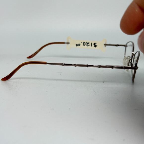 C BY L'AMY CYCBL 502 C01 Eyeglasses Frames 50-17 Bronze Full RIm H19546 - Picture 4 of 7